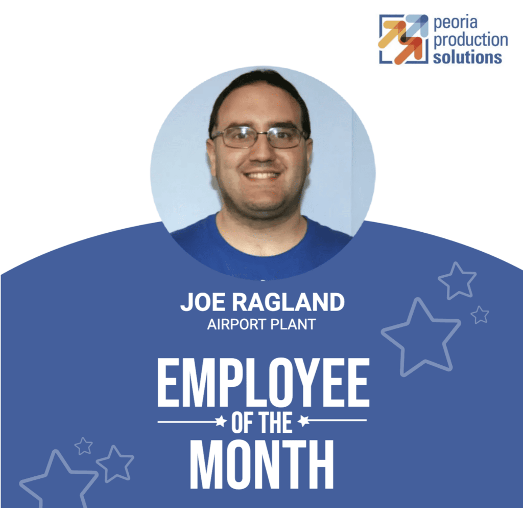 Joe Ragland is an Employee of the Month